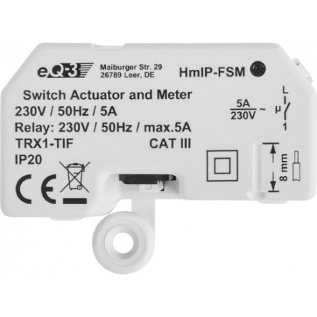 Homematic IP 142721A0 attuatore intelligente domestico Attuatore di commutazione (142721A0)