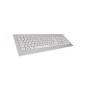 CHERRY DW 8000 tastiera RF Wireless QWERTY Inglese US Argento, Bianco (JD-0310EU)