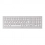 CHERRY DW 8000 tastiera RF Wireless QWERTY Inglese US Argento, Bianco (JD-0310EU)