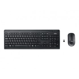 Fujitsu LX410 tastiera RF Wireless Nero (S26381-K410-L465)