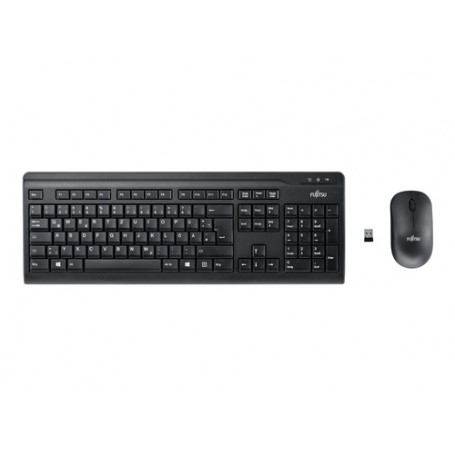 Fujitsu LX410 tastiera RF Wireless Nero (S26381-K410-L465)
