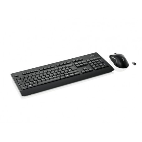 Fujitsu LX960 tastiera RF Wireless QWERTZ Tedesco Nero (S26381-K960-L420)