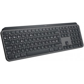 Logitech MX Keys tastiera RF senza fili + Bluetooth QWERTY Spagnolo Nero (920-009410)