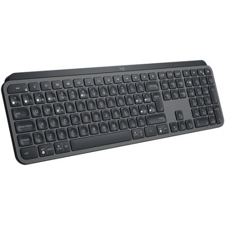 Logitech MX Keys tastiera RF senza fili + Bluetooth QWERTY Spagnolo Nero (920-009410)