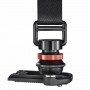 Hama 00027211 tracolla Fotocamera Neoprene Nero, Rosso (27211)