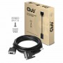 CLUB3D DVI-A TO VGA CABLE M/M 3m/ 9.8ft 28 AWG DVI-D Nero (CAC-1243)