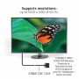CLUB3D DVI-A TO VGA CABLE M/M 3m/ 9.8ft 28 AWG DVI-D Nero (CAC-1243)
