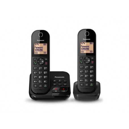 Panasonic KX-TGC422 Telefono DECT Identificatore di chiamata Nero (KX-TGC422GB)