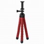 Hama Flex treppiede Smartphone/fotocamera di azione 3 gamba/gambe Nero, Rosso (4617)