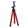 Hama Flex treppiede Smartphone/fotocamera di azione 3 gamba/gambe Nero, Rosso (4617)