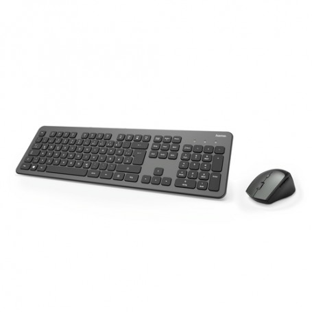 Hama KMW-700 tastiera RF Wireless QWERTZ Tedesco Antracite, Nero (182677)