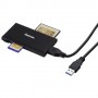Hama 00181018 lettore di schede USB 3.2 Gen 1 (3.1 Gen 1) Nero (181018)