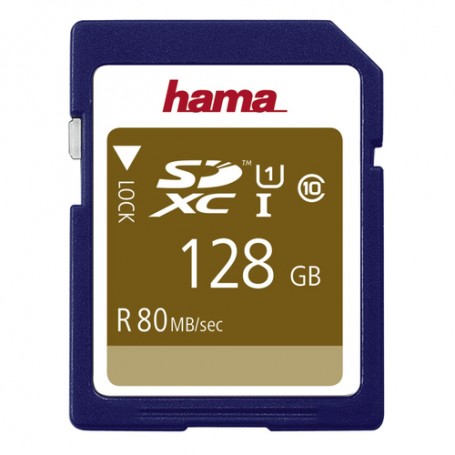 Hama SDXC 128GB memoria flash UHS-I Classe 10 (124137)
