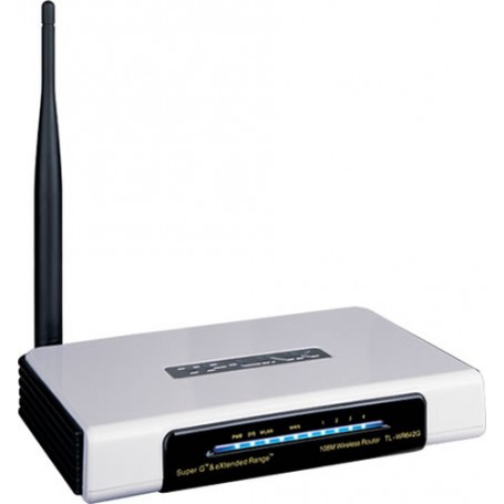 TP-LINK TL-WR642G router wireless Nero, Bianco (TL-WR642G)