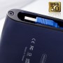 Silicon Power Armor A80 disco rigido esterno 2000 GB Blu (SP020TBPHDA80S3B)