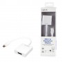 LogiLink 0.14m, USB-C 3.1/DisplayPort adattatore grafico USB Bianco (UA0246A)