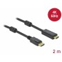 DeLOCK 85956 cavo e adattatore video 2 m HDMI tipo A (Standard) DisplayPort Nero (85956)