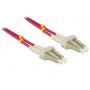 DeLOCK LC - LC, 2m cavo a fibre ottiche Viola (84641)
