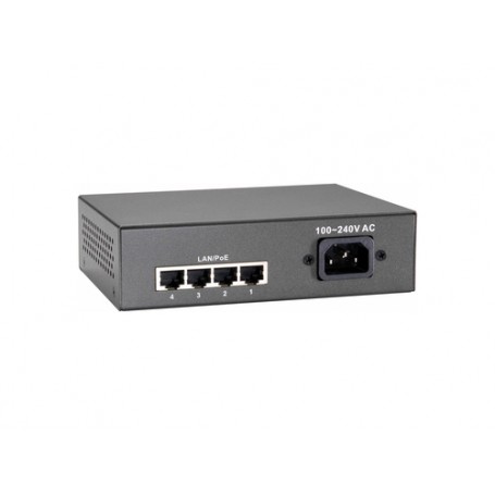 LevelOne FEP-0511W90 switch di rete Fast Ethernet (10/100) Supporto Power over Ethernet (PoE) Grigio (FEP-0511W90)