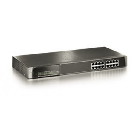 LevelOne FSW-1610TX switch di rete Non gestito Nero (FSW-1610TX)