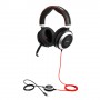 Jabra Evolve 80 Stereo UC USB-C Cuffia Padiglione auricolare Connettore 3.5 mm USB tipo-C Nero (7899-829-289)