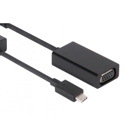 CLUB3D USB Type C to VGA Active Adapter USB C Nero (CAC-1502)
