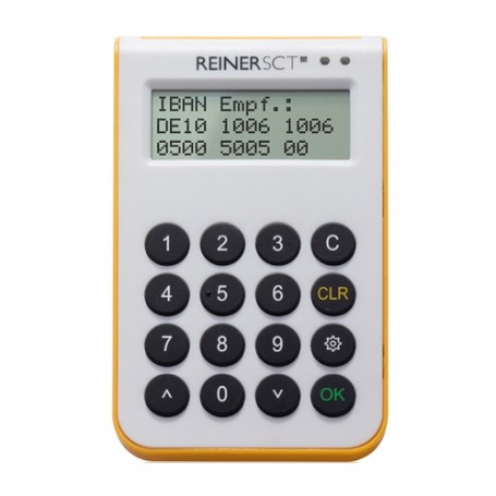 Reiner SCT cyberJack one lettore di card readers Bianco, Giallo (2714101-000)