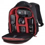 Hama Miami Zaino Nero, Rosso (139856)