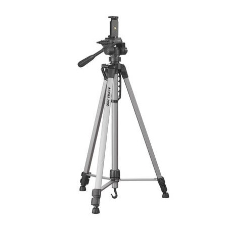 Cullmann Alpha 2800 mobile treppiede Smartphone/macchina fotografica digitale 3 gamba/gambe Nero, Argento (52129)
