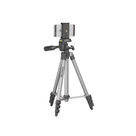 Cullmann Alpha 1000 mobile treppiede Smartphone/Tablet 3 gamba/gambe Nero, Argento (52102)