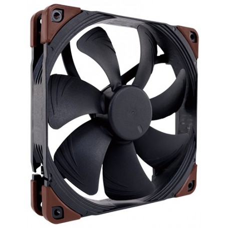Noctua NF-A14 industrialPPC 2000 PWM Case per computer Ventilatore 14 cm Nero, Marrone (NF-A14 PPC 2000PWM)