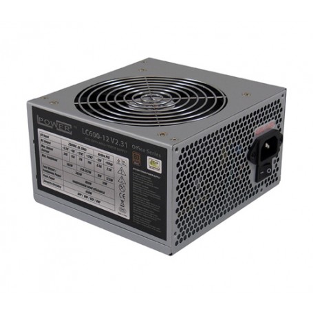 LC-Power LC600-12 V2.31 alimentatore per computer 400 W 20+4 pin ATX ATX Grigio (LC600-12 V2.31)