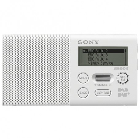 Sony XDRP1DBPW.CE7 Portatile Digitale Bianco (XDRP1DBPW.CE7)