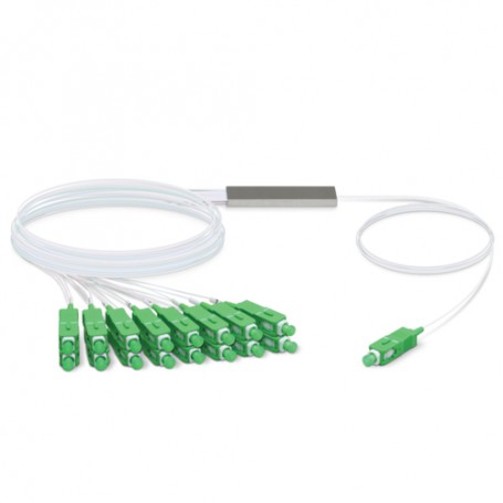 Ubiquiti Networks UF-SPLITTER-16 cavo a fibre ottiche 4,06 m SC/APC 16x SC/APC Bianco (UF-SPLITTER-16)