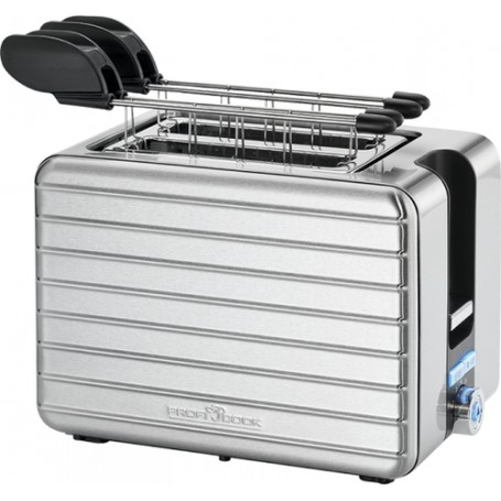 ProfiCook PC-TAZ 1110 2 fetta/e 1050 W Nero, Acciaio inossidabile (501110)