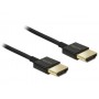 DeLOCK HDMI/HDMI, 3 m cavo HDMI HDMI tipo A (Standard) Nero (84774)