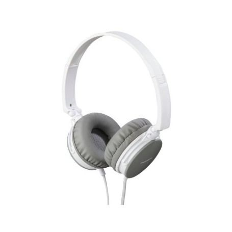 Hama HED2207WH/GR Cuffie Padiglione auricolare Connettore 3.5 mm Bianco (132629)