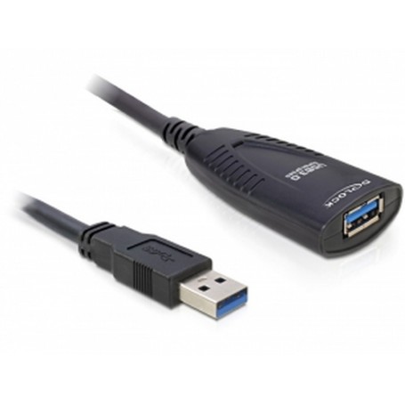 DeLOCK USB 3.0 5m cavo USB USB 3.2 Gen 1 (3.1 Gen 1) Nero (83089)