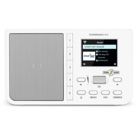 TechniSat STERNRADIO IR 2 Internet Bianco (0001/3967)