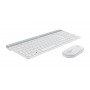 Logitech Slim Wireless Combo MK470 tastiera RF Wireless Svizzere Bianco (920-009193)