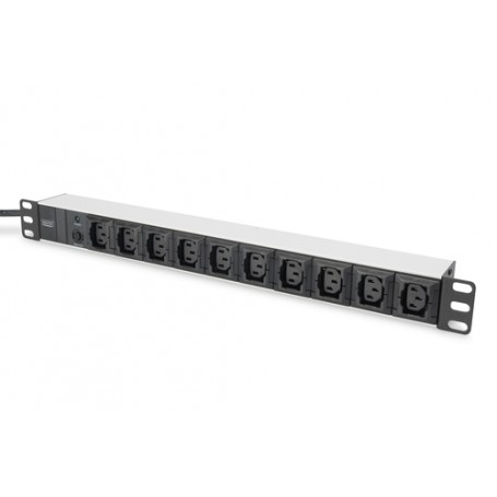 Digitus 10-Outlet Strip Nero 10 presa(e) AC 250 V (DN-95404)