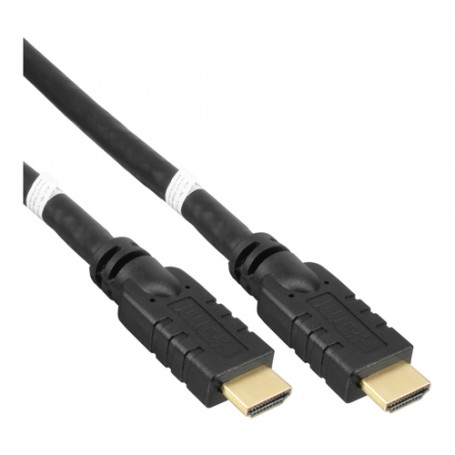 InLine HDMI - HDMI, 30m cavo HDMI HDMI tipo A (Standard) Nero (17030P)