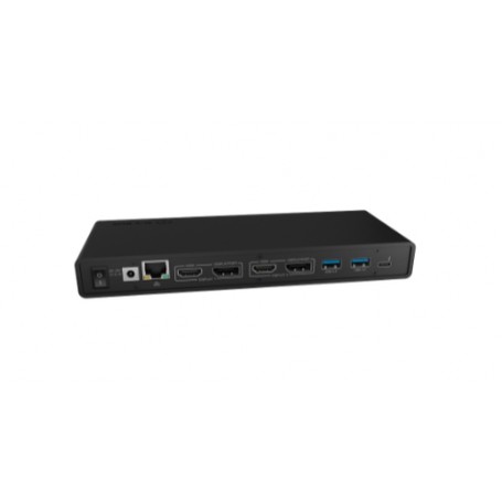 ICY BOX IB-DK2245AC hub di interfaccia USB 3.2 Gen 1 (3.1 Gen 1) Type-C 5000 Mbit/s Nero (IB-DK2245AC)
