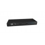 ICY BOX IB-DK2245AC hub di interfaccia USB 3.2 Gen 1 (3.1 Gen 1) Type-C 5000 Mbit/s Nero (IB-DK2245AC)