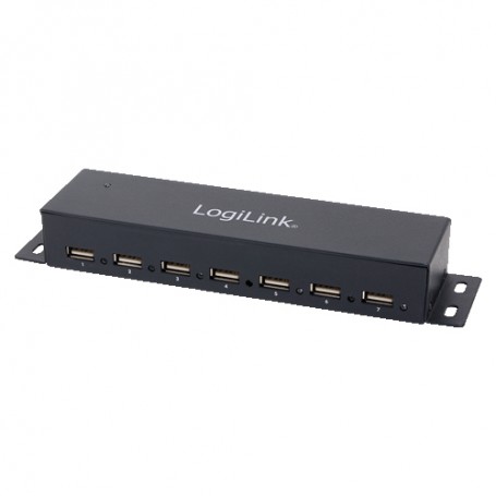 LogiLink UA0148 hub di interfaccia 480 Mbit/s Grigio (UA0148)