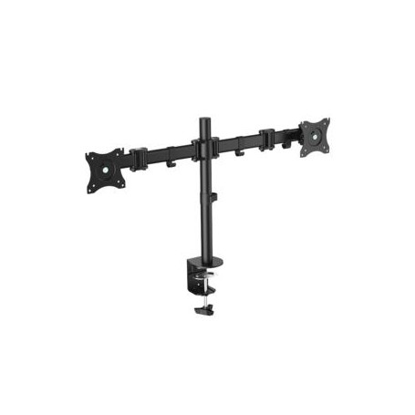 LogiLink BP0022 supporto da tavolo per Tv a schermo piatto 68,6 cm (27") Morsa/Bullone di ancoraggio Nero (BP0022)