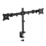 LogiLink BP0022 supporto da tavolo per Tv a schermo piatto 68,6 cm (27") Morsa/Bullone di ancoraggio Nero (BP0022)