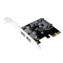 LogiLink PC0080 scheda di interfaccia e adattatore Interno USB 3.2 Gen 1 (3.1 Gen 1) (PC0080)
