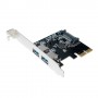 LogiLink PC0080 scheda di interfaccia e adattatore Interno USB 3.2 Gen 1 (3.1 Gen 1) (PC0080)
