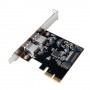 LogiLink PC0080 scheda di interfaccia e adattatore Interno USB 3.2 Gen 1 (3.1 Gen 1) (PC0080)